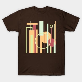 Mid century pattern geometric chic T-Shirt